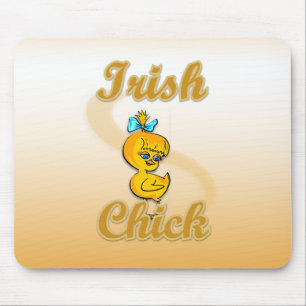 Alfombrilla De Ratón Chick irlandés