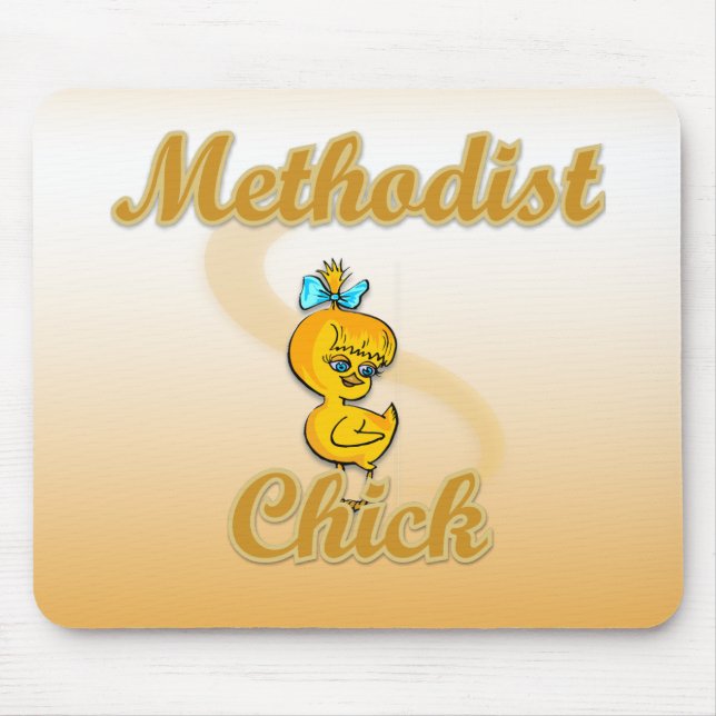 Alfombrilla De Ratón Chick metodista (Frente)
