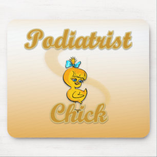 Alfombrilla De Ratón Chick podiatrista