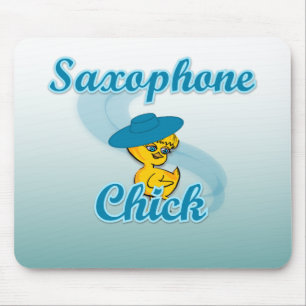 Alfombrilla De Ratón Chick saxofón #3