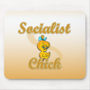 Alfombrilla De Ratón Chick socialista