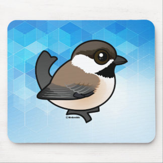 Alfombrilla De Ratón Chickadee de cabeza grisácea