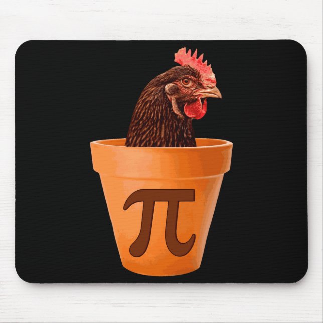 Alfombrilla De Ratón Chicken T And I Dont Care  (Frente)