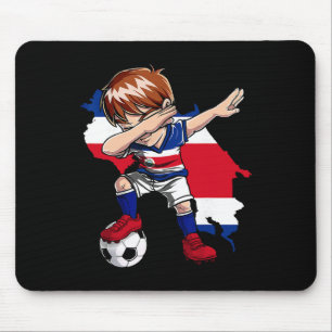 Alfombrilla De Ratón Chico de camiseta de Costa Rica de fútbol de Costa