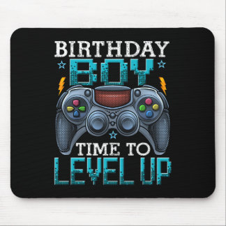Alfombrilla De Ratón Chico Hora De Subir De Nivel Videojuego Cumpleaños