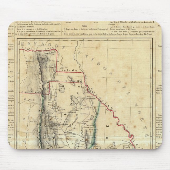 Alfombrilla De Ratón Chihuahua, México (Frente)