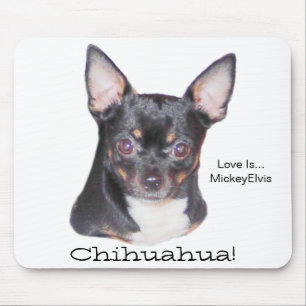 Alfombrilla De Ratón Chihuahua MickeyElvis Mousepad