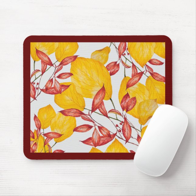 Alfombrilla De Ratón Chile y cúrcuma en una almohadilla de ratón (Con ratón)