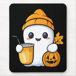 Alfombrilla De Ratón Chill Ghost Coffee Cálido Cae