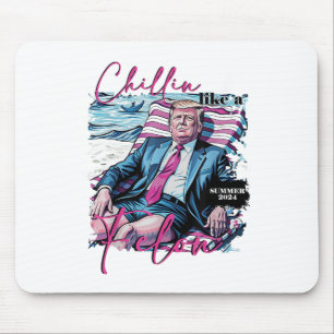 Alfombrilla De Ratón Chillin Como Un Divertido Presidente Trump