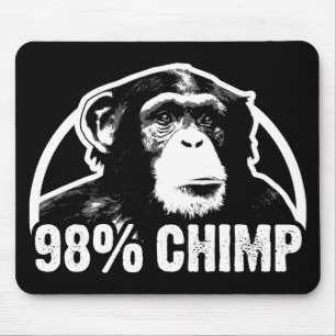 Alfombrilla De Ratón Chimpancé del 98 por ciento