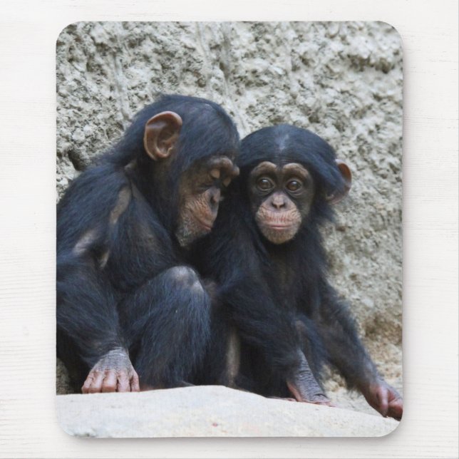 Alfombrilla De Ratón Chimpanzee 002 (Frente)
