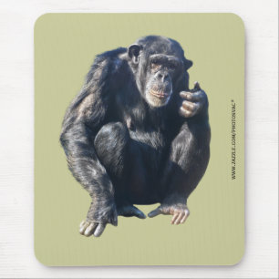 Alfombrilla De Ratón Chimpanzee Mousepad