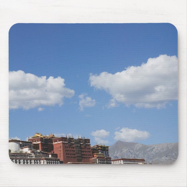 Alfombrilla De Ratón China, Tíbet, Lhasa, Palacio Potala (Frente)