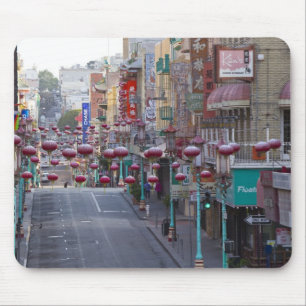 Alfombrilla De Ratón Chinatown en Grant Street en San Francisco,