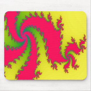 Alfombrilla De Ratón Chinese New Year Dragon Fractal Mousepad