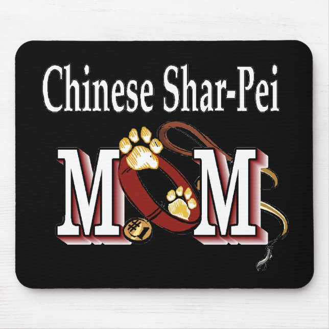 Alfombrilla De Ratón Chinese Shar-pei Mom Gifts (Frente)