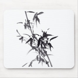 Alfombrilla De Ratón Chinesische Kunst mit Bambusmalerei