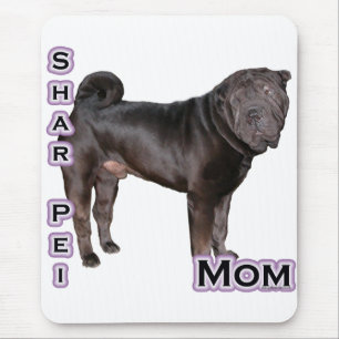 Alfombrilla De Ratón Chino Shar-Pei Mom 4