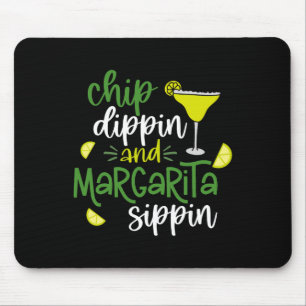 Alfombrilla De Ratón Chip Dippin' Y Margarita Sippin' Cinco De Mayo F