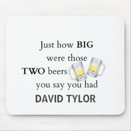 Alfombrilla De Ratón Chiste de policías, qué grande.