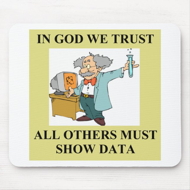 Alfombrilla De Ratón chiste divertido de la ciencia (Frente)