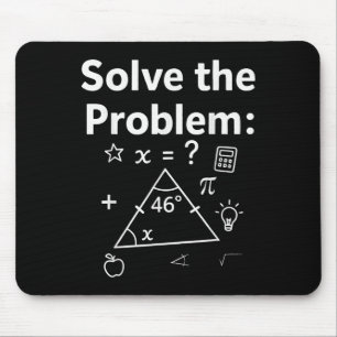 Alfombrilla De Ratón Chistoso 67 Meme de matemáticas resuelve el proble