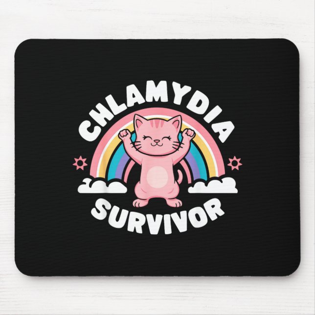 Alfombrilla De Ratón Chlamydia Survivor  (Frente)