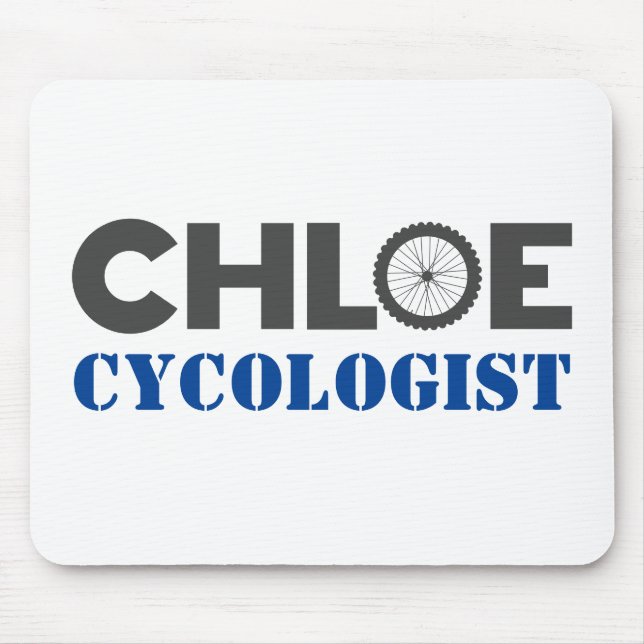Alfombrilla De Ratón Chloe Mountain Biker Mouse Pad (Frente)