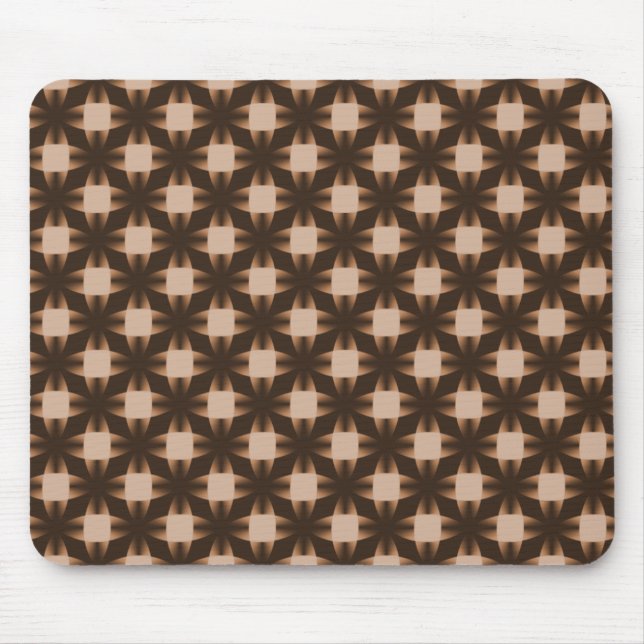 Alfombrilla De Ratón Chocolate Brown Darks Mousepad (Frente)