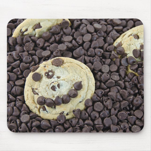 Alfombrilla De Ratón Chocolate Chip Face (Frente)