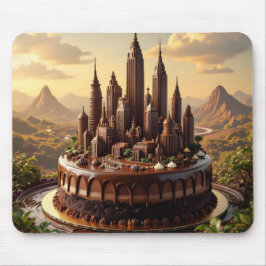 Alfombrilla De Ratón Chocolate City Mousepad