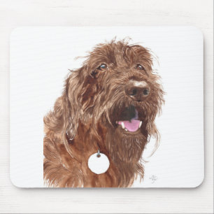 Alfombrilla De Ratón Chocolate Labradoodle #1 Mousepad