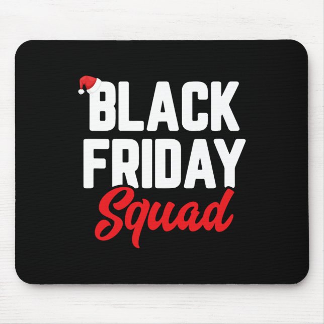 Alfombrilla De Ratón Chri divertido del equipo de compras de escuadrone (Frente)