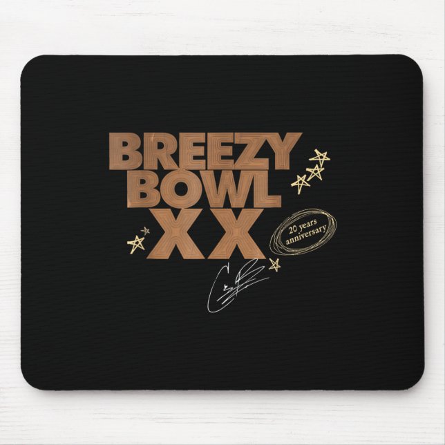 Alfombrilla De Ratón Chris Breezy Xx 2025 (Frente)