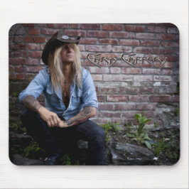 Alfombrilla De Ratón Chris Caffery Sitting por Brick Wall Mouse Pad