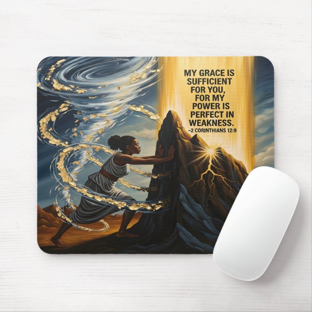 Alfombrilla De Ratón Christian Mouse Pad For Black Women (Con ratón)