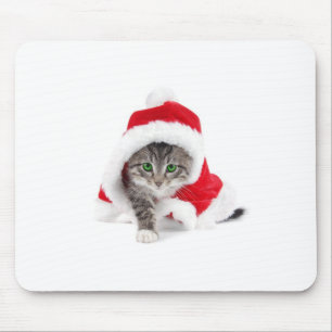 Alfombrilla De Ratón Christmas cat