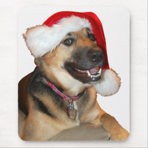 Alfombrilla De Ratón Christmas German Shepherd