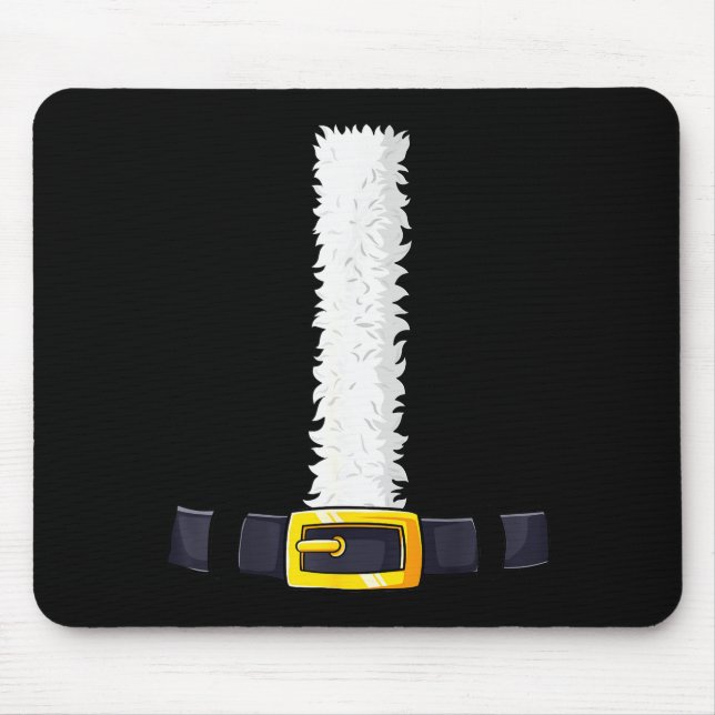 Alfombrilla De Ratón Christmas Santa-santa Claus Costume Fun Santa Suit (Frente)