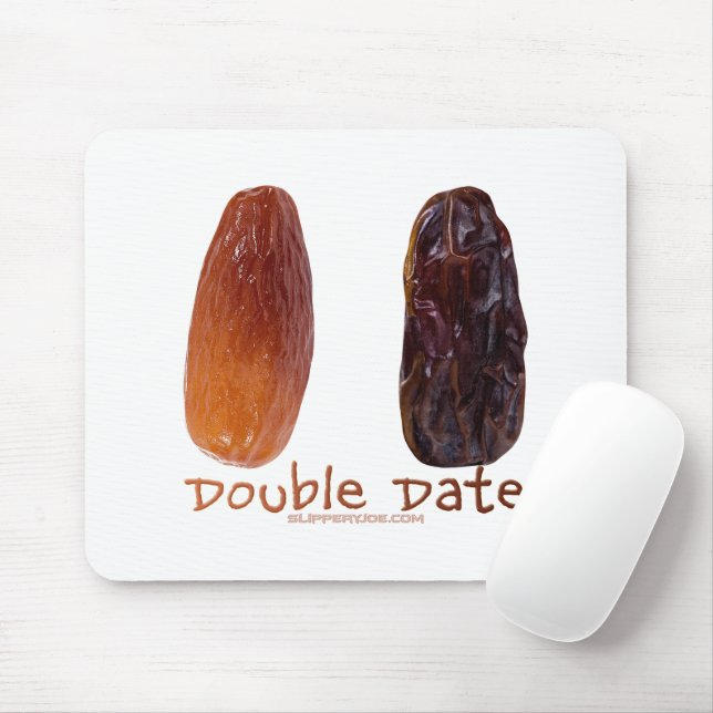 Alfombrilla De Ratón Chrivele divertido de dos citas de SlipperyJoe (Con ratón)
