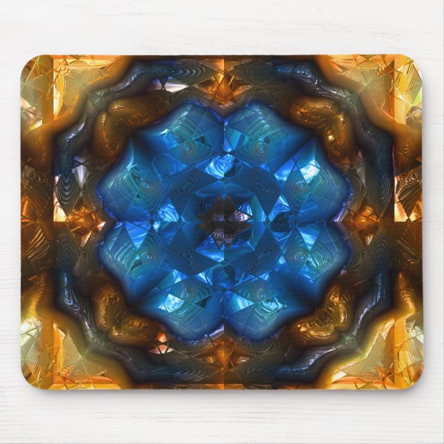 Alfombrilla De Ratón Chrystal Futurista X8-1 (Frente)