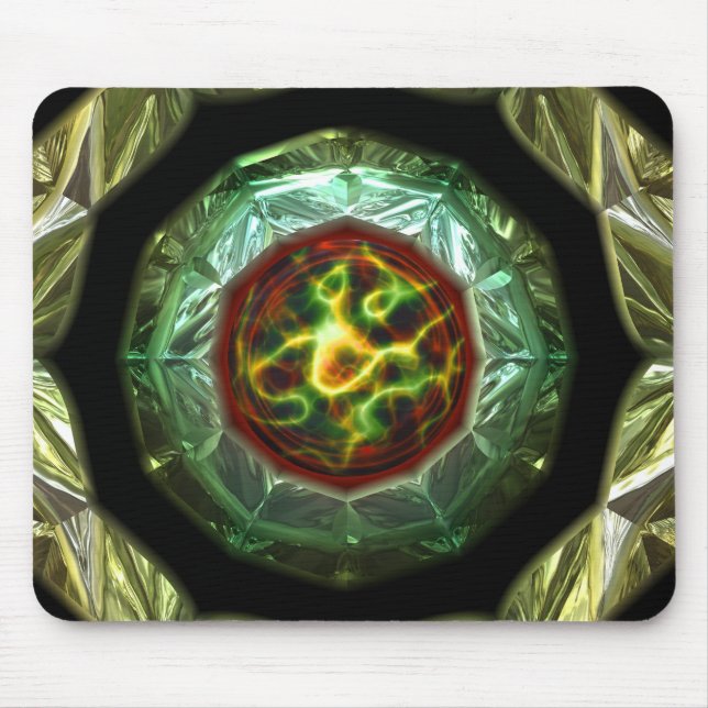 Alfombrilla De Ratón Chrystal X7-10 futurista (Frente)