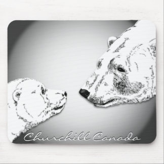 Alfombrilla De Ratón Churchill Souvenir Mousepad Oso Polar Regalos de a