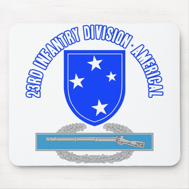 Alfombrilla De Ratón CIB 23 Inf Div (Americal) (Frente)