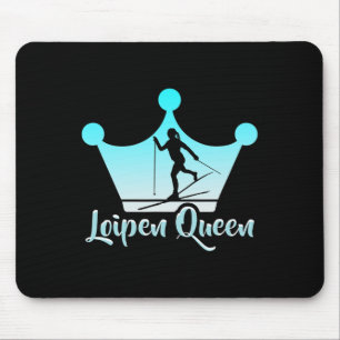 Alfombrilla De Ratón Cicatlón Loipen Queen Cross Country Skip
