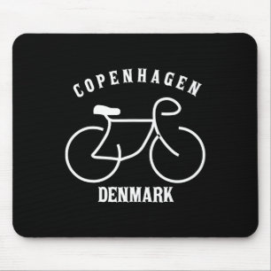 Alfombrilla De Ratón Ciclismo Copenhague Dinamarca Gráfico