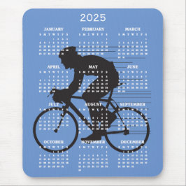 Alfombrilla De Ratón Ciclismo Diseño 2025 Calendario Almohadilla del ra