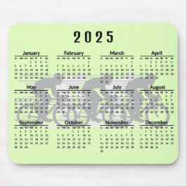 Alfombrilla De Ratón Ciclismo Diseño 2025 Calendario Almohadilla del ra