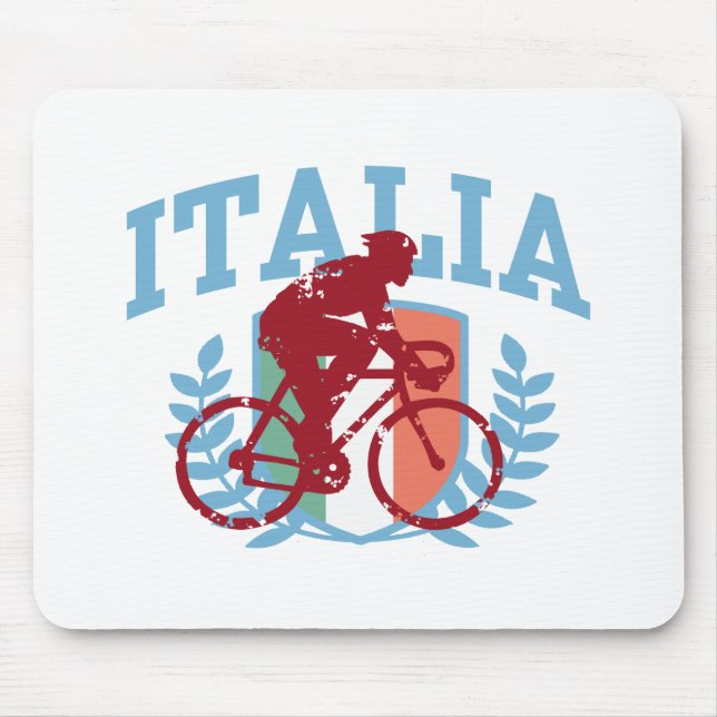 Alfombrilla De Ratón Ciclismo italiano (macho) (Frente)